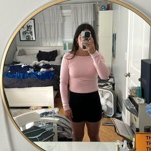 Pink Aerie Backless Top Size Small